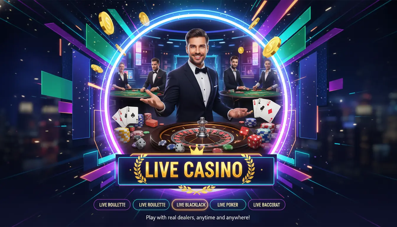 Live casino su Big casino